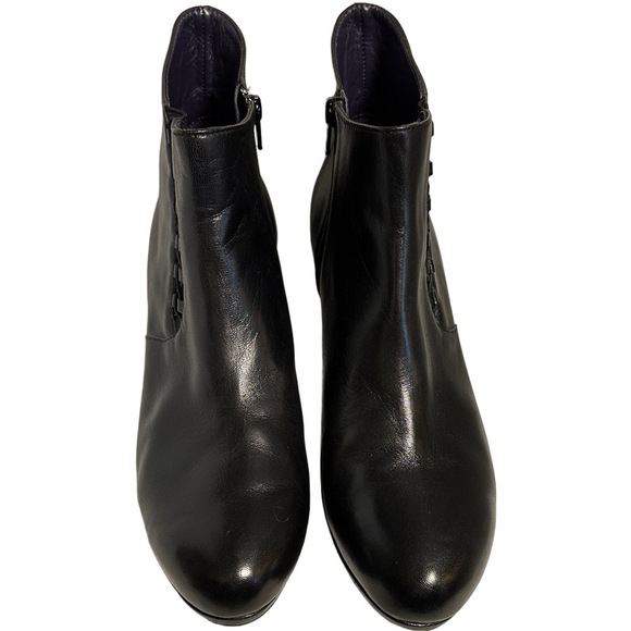 Vaneli Black Leather Ankle Boots – Women’s Size 13 M - EUC - Picture 10 of 12